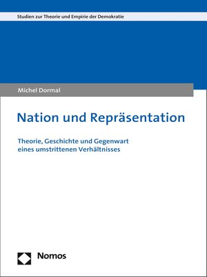 cover image of Nation und Repräsentation